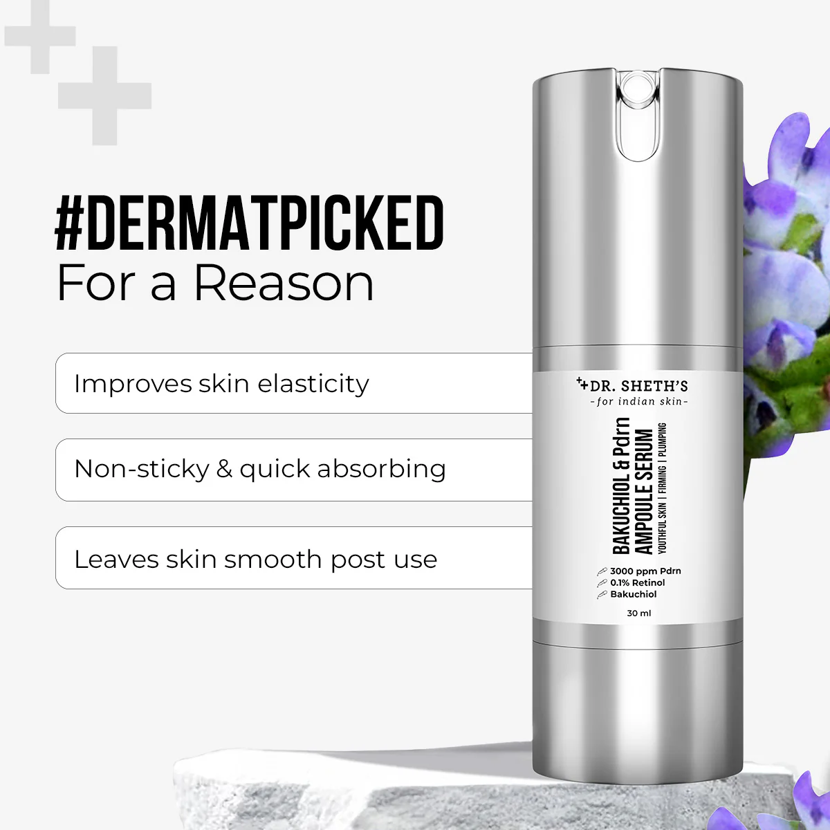 Bakuchiol & Pdrn Ampoule Serum - 30ml - Image 5