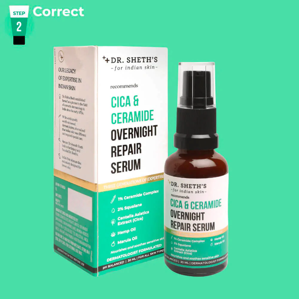Cica & Ceramide Overnight Repair Serum - 30ml - Image 2