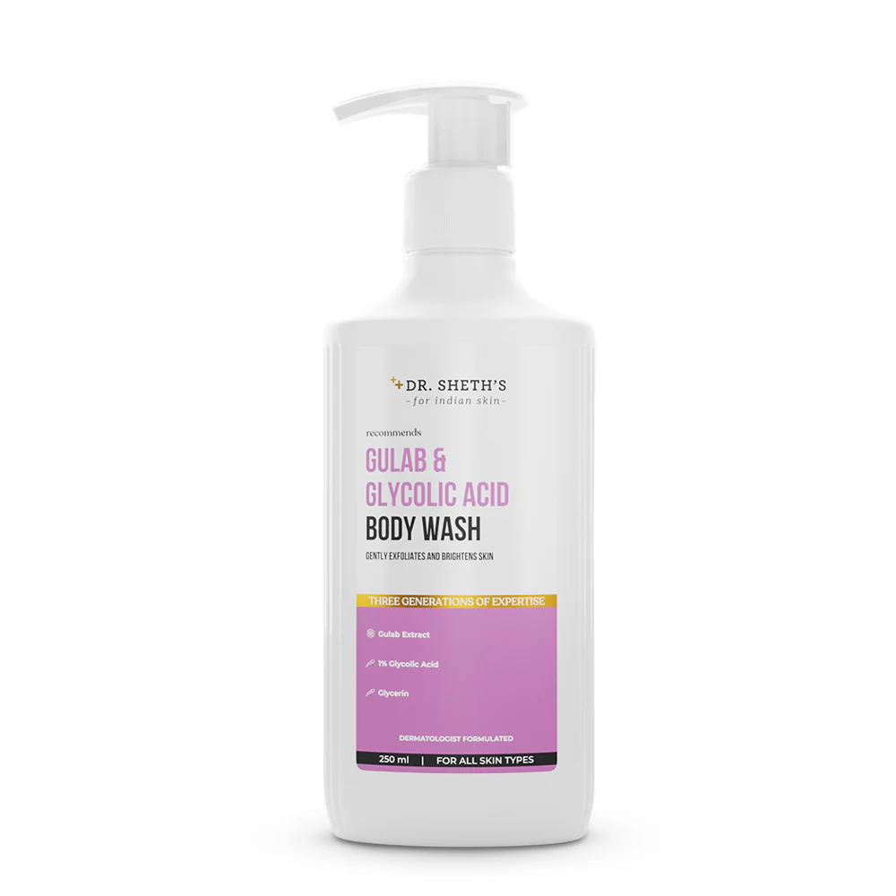Gulab & Glycolic Acid Body Wash - 250ml - Image 2