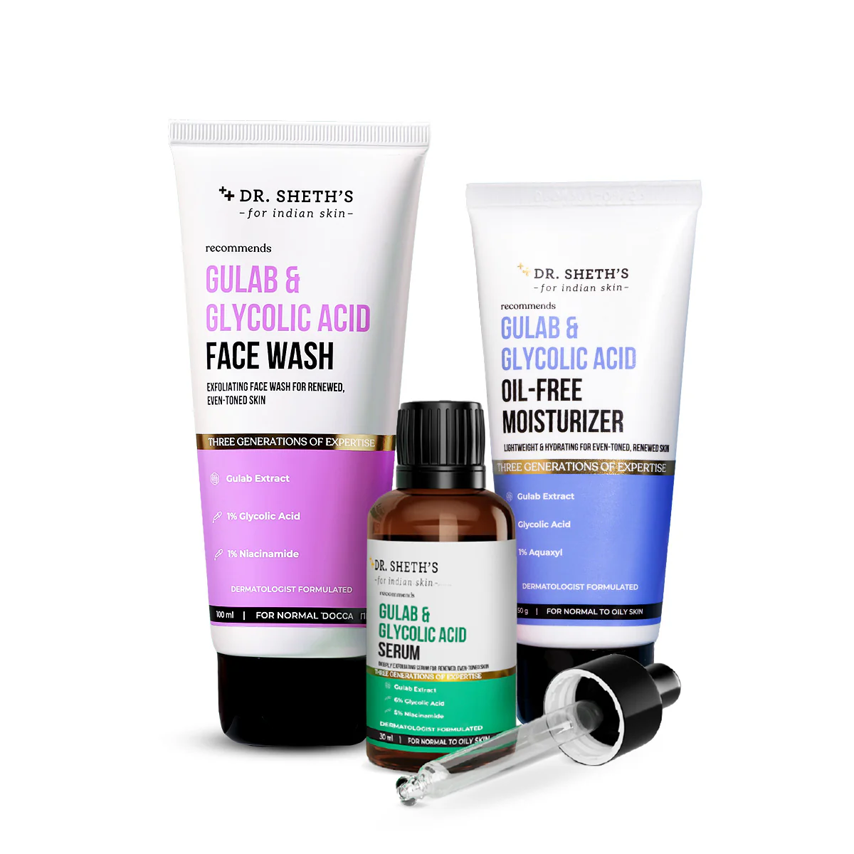 Gulab & Glycolic Acid Deep Exfoliation Kit - Image 11