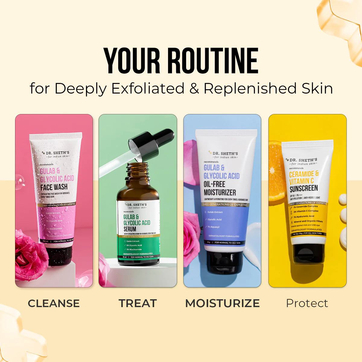 Gulab & Glycolic Acid Deep Exfoliation Kit - Image 8