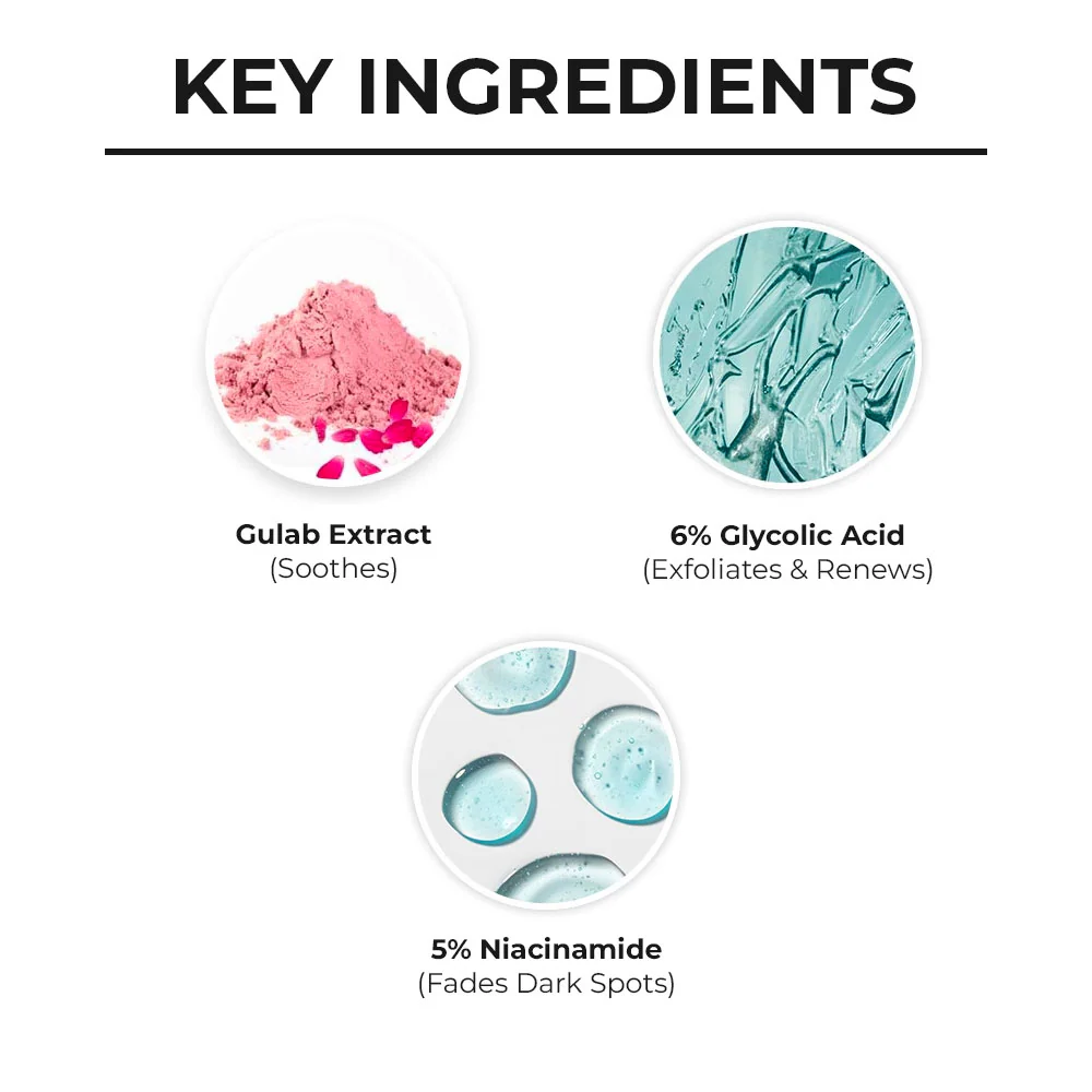 Gulab & Glycolic Acid Serum - 30ml - Image 3