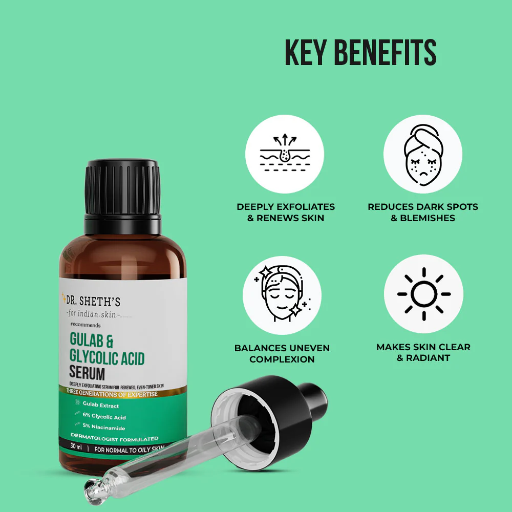 Gulab & Glycolic Acid Serum - 30ml - Image 5