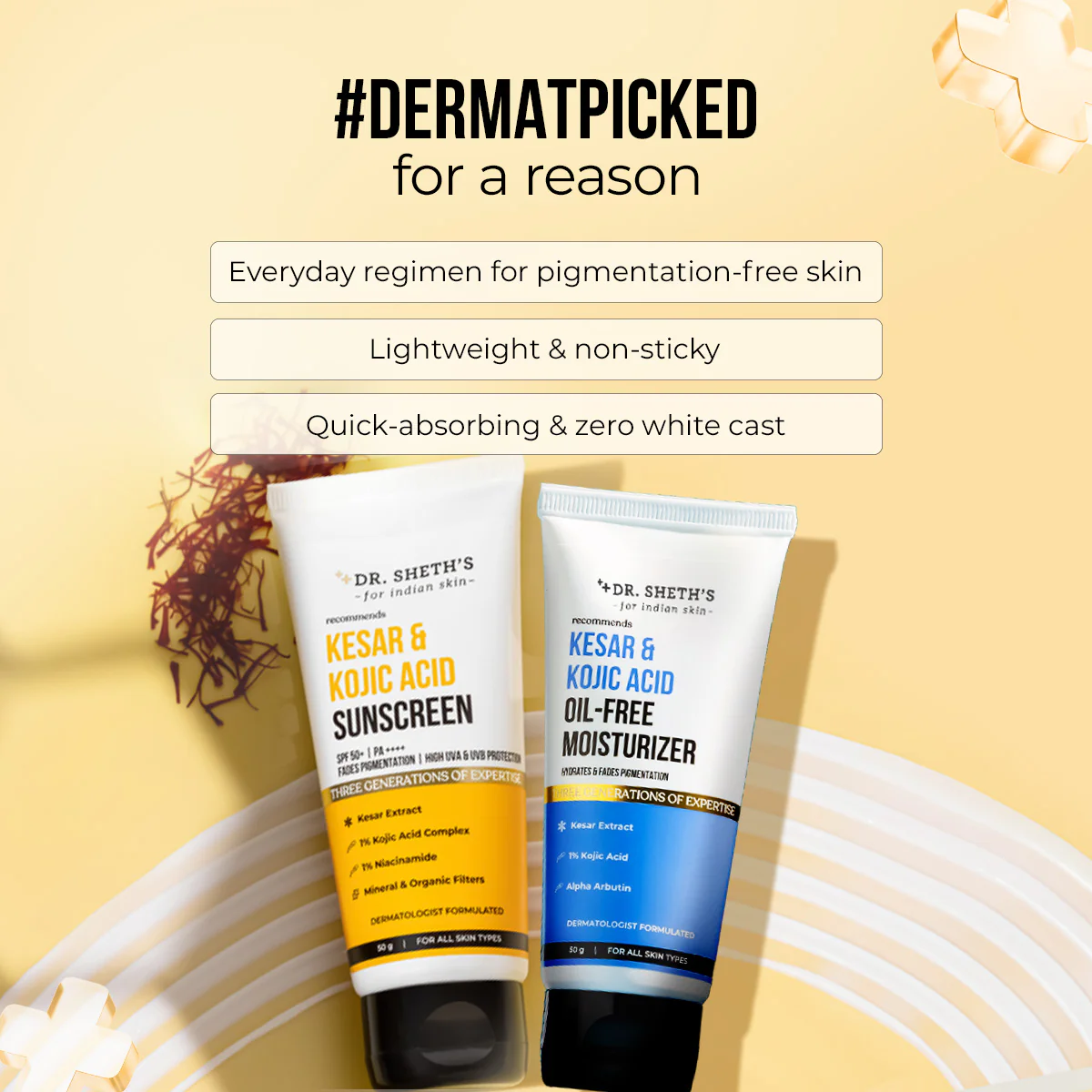 Kesar & Kojic Acid Moisturize & Protect Combo - Image 6