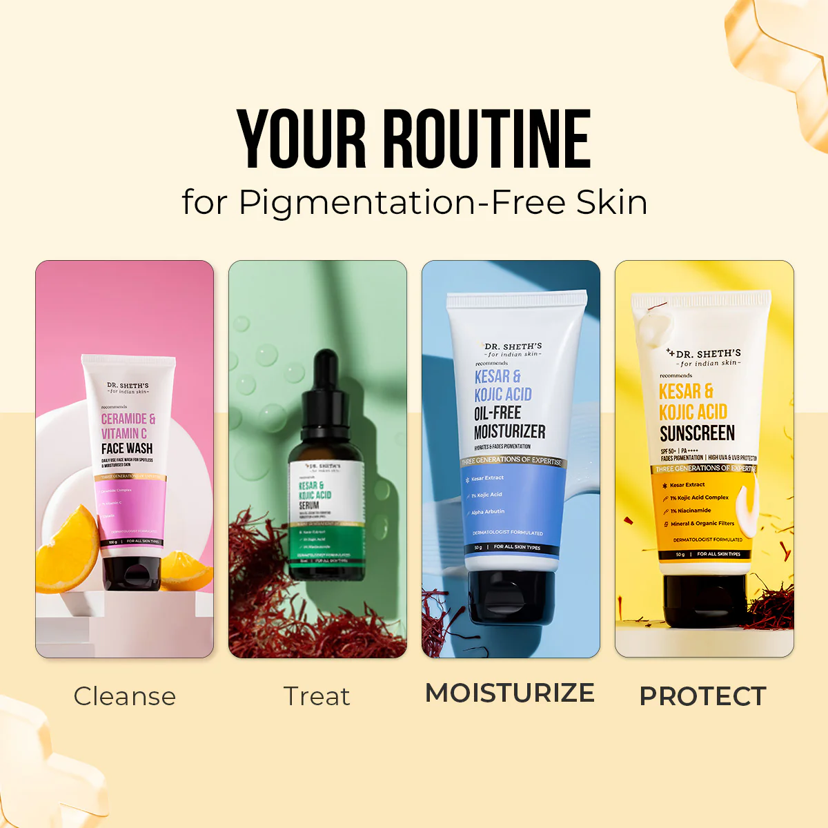 Kesar & Kojic Acid Moisturize & Protect Combo - Image 9