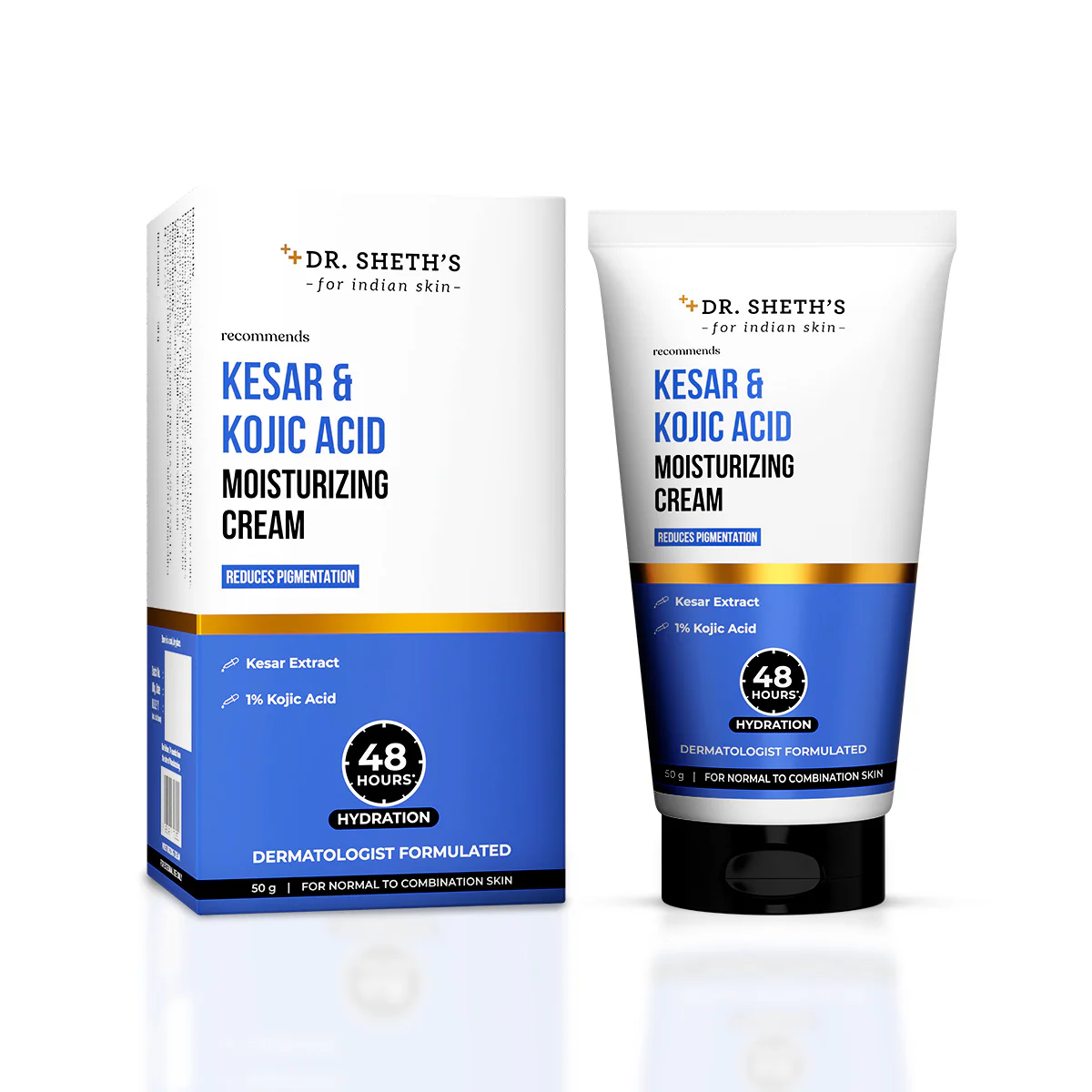 Kesar & Kojic Acid Moisturizing Cream - 50g - Image 2