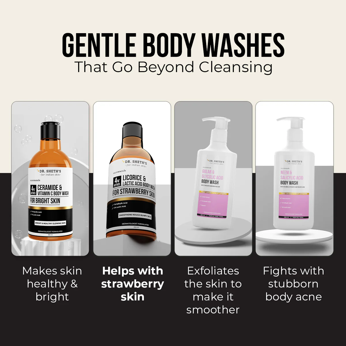 Licorice & Lactic Acid Body Wash - 250ml - Image 10