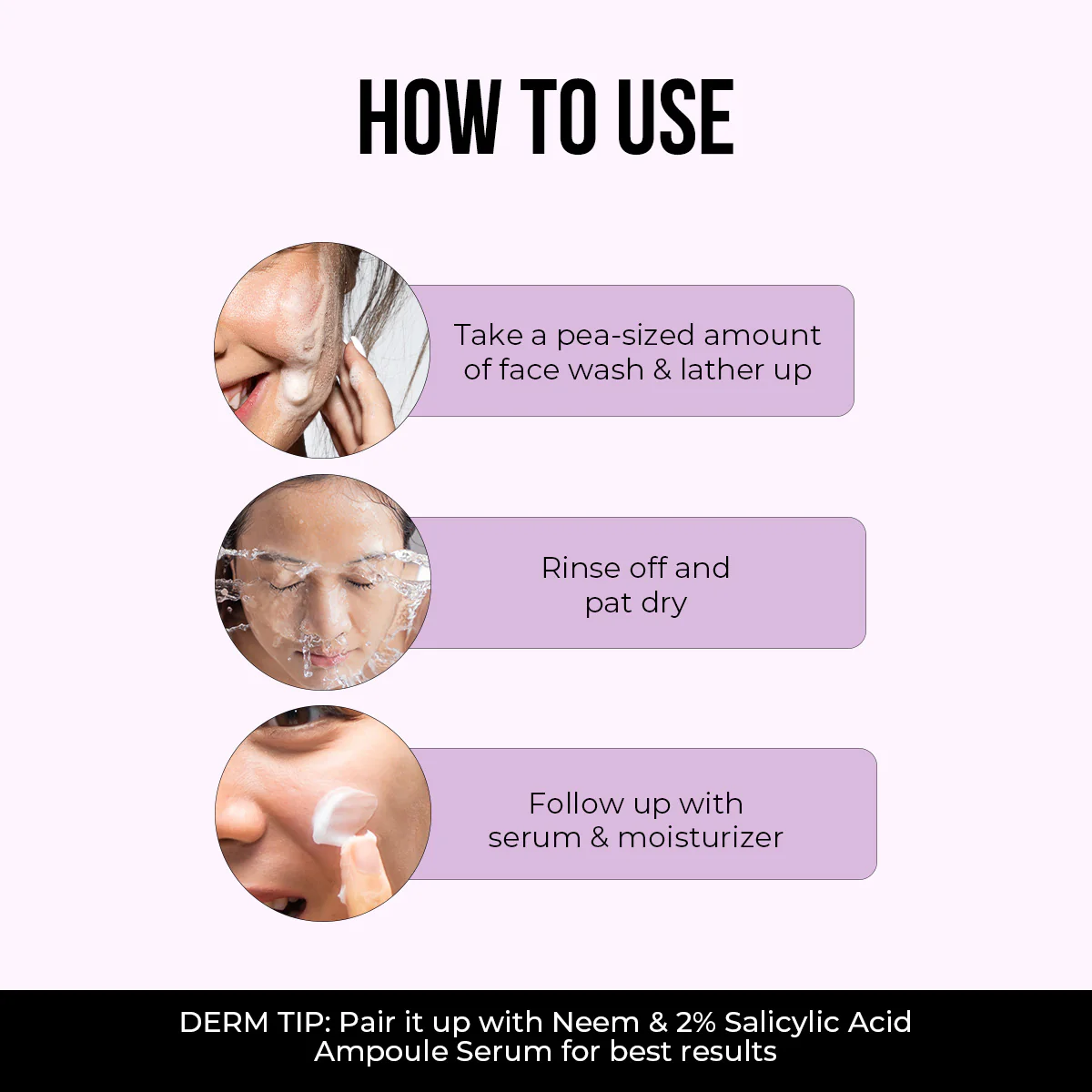 Neem & Salicylic Acid Face Wash - 100ml - Image 6